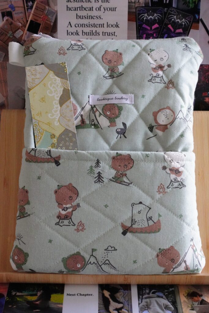 book sleeve - camp