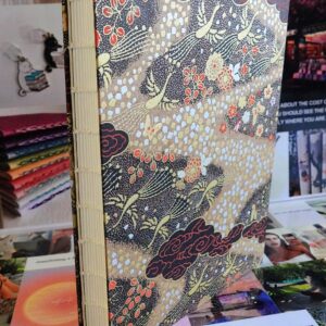 autumn breeze watercolour book - coptic stitch (single thread)