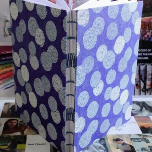tail ropes lined journal - french link stitch (single thread)