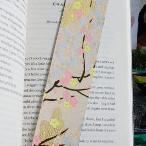 bookmark - plum blossom pink
