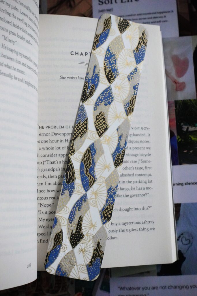 bookmark - dancer's fan